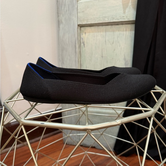 Rothy's Shoes - Rothy's The Flat Round Toe Black 9.5